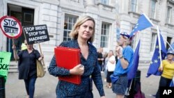Aliyekuwa waziri wa leba na malipo ya uzeeni wa Uingereza Amber Rudd