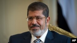 Egyptian President Mohamed Morsi, Oct. 7, 2012.