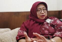 Ro'fah, Presiden program Indoeduc4all. (Foto: voa/Nurhadi)