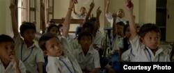 Children undergoing programs at Pour un Sourire d’Enfant (PSE) also known as “For a Child’s Smile.” (Courtesy of PSE)