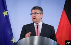 រូបឯកសារ៖ លោក Sigmar Gabriel រដ្ឋមន្ត្រី​ការបរទេស​អាល្លឺម៉ង់