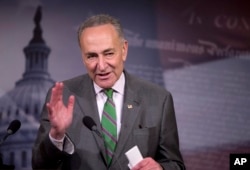 FILE - Senator Chuck Schumer