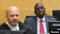 William Ruto devant la CPI à La Haye