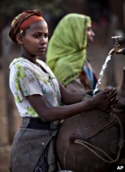 This girl in Ethiopia is among the young people worldwide that 'Girl Up' hopes to help.