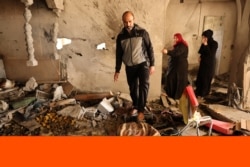Serangan udara Israel menghancurkan sebuah rumah di Gaza yang menewaskan satu keluarga (foto: dok).