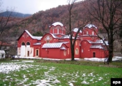 Kosovo -- Undated photo of the Serbian Orthodox monastery in Pec/Kosovo, by far the most important monastery of Serbia's Orthodox Church.