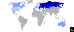 Map of Eastern Orthodoxy (Ethiopia not included)