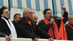 Əli Kərimli 2005-ci ildə mitinqdə çıxış edərkən