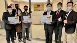 타이완 외교부가 공개한 지난달 18일 리투아니아 수도 빌뉴스 대표부 개소 현장.