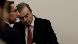 Carlos Ghosn di Beirut, Lebanon, 8 Januari 2020.