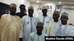 Uba Ahmed Nana shugaban jam'yyar APC na jihar Bauchi da tawagarsa