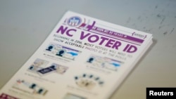 Maelezo ya mpiga kura jimbo la North Carolina-NC