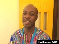 Atsou Eklou, à Lomé, au Togo, le 18 mars 2018. (VOA/Kayi Lawson)