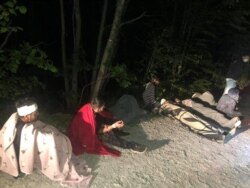 Migranti na planini Plješevica kod Bihaća, 11. maj 2020