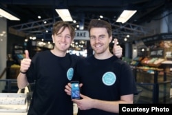 Jamie Crummie and Chris Wilson, co-founders Too Good To Go