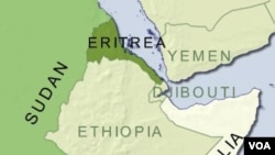 Peta wilayah Eritrea (Foto: dok).