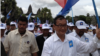 ក្រុម​អ្នកគាំទ្រ​បក្ស​សង្គ្រោះជាតិ​នៅខេត្ត​សៀមរាប​ត្រេកអរ​ពេល​ឃើញ​​ប្រធាន​បក្ស​គណបក្ស