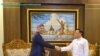 တရုတ်သံအမတ်ကြီးကို လက်ခံတွေ့ဆုံနေတဲ့ အပြည်ပြည်ဆိုင်ရာ ပူးပေါင်းဆောင်ရွက်ရေးဝန်ကြီး ဦးကျော်တင် 