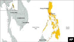 Peta Filipina.