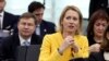 New EU chiefs visit Kyiv on first day of mandate