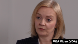 In an exclusive interview with VOA on Jan. 7, 2025, in London, former U.K. Prime Minister Liz Truss issued a stark warning against China's authoritarian ambitions and called for the West to adopt a tougher stance to protect global freedom.