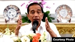 Presiden Jokowi di Istana Merdeka, Jakarta. (Foto: Biro Setpres)