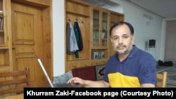 Khurran Zaki, aktivis HAM terkemuka di Pakistan ditembak mati di Karachi, Pakistan, Minggu, 8 Mei 2016.