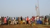 Several thousand Congolese refugees have crossed the Ugandan border, July 22, 2012.