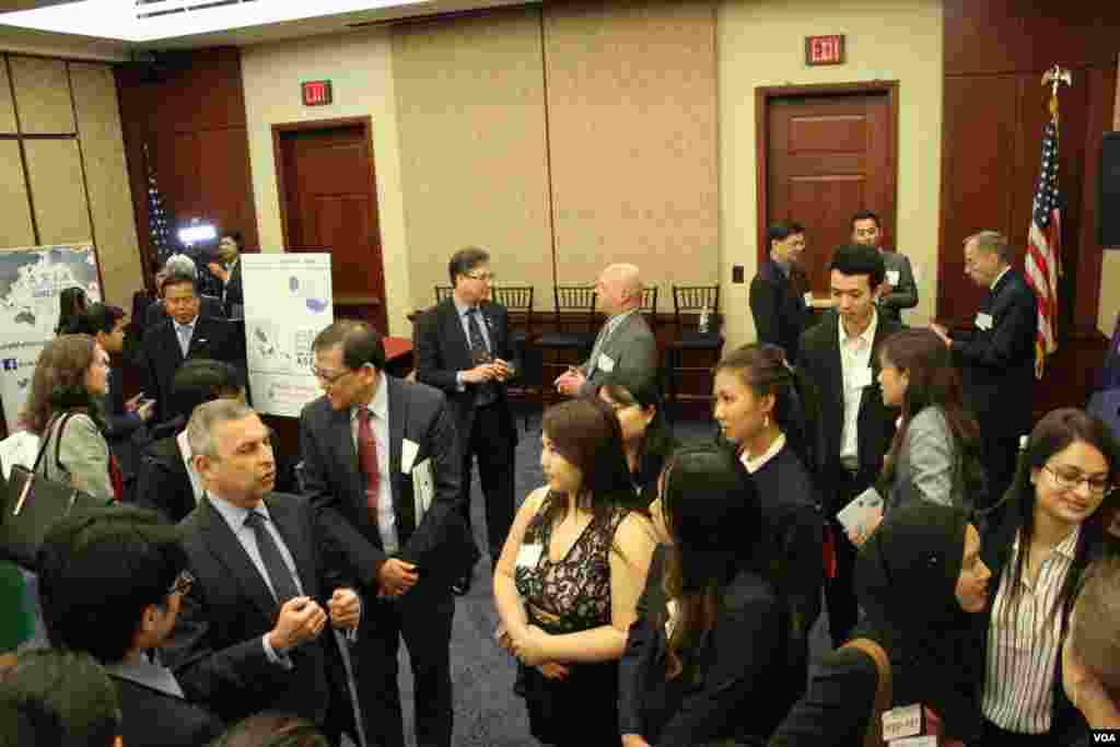 Overview during 40th Anniversary Cebration of the US-ASEAN Partnership at Capitol Visitor Center on Tuesday May 16, 2017. (Seourn Vathana/VOA Khmer)
